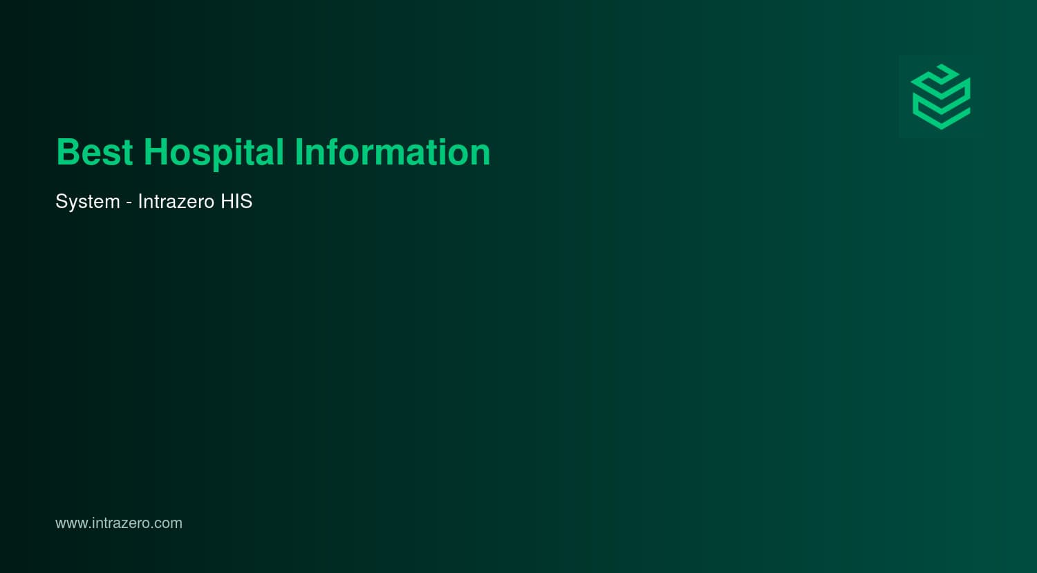 أفضل نظام معلومات مستشفيات (HIS) في 2026: تكنولوجيا الرعاية الصحية من إنترازيرو
